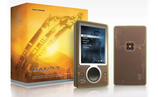 Zune edición Halo 3 exclusivamente para personal militar