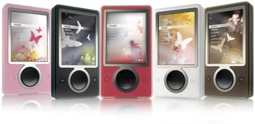 Familia colores Zune