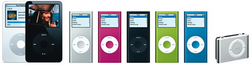 Apple renovó todos sus iPod