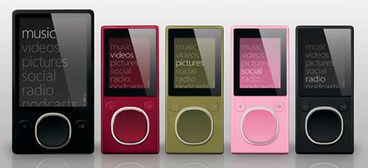 Así son los nuevos Zune