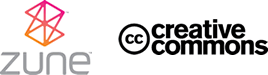 Zune y Creative Commons