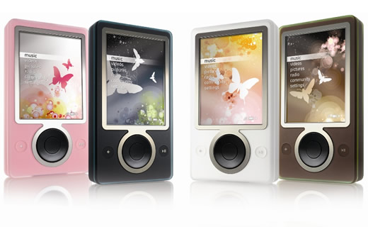 Zune color rosa