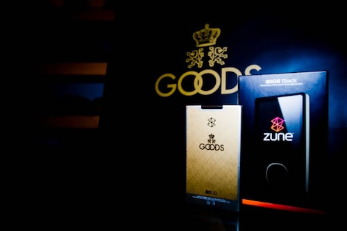 Edición limitada de Zune 2 dorado