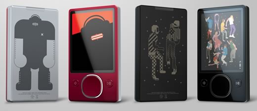 Microsoft ofrece nuevos diseños en Zune Originals