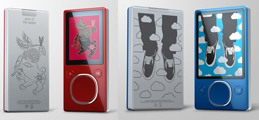 Microsoft ofrece nuevos diseños en Zune Originals