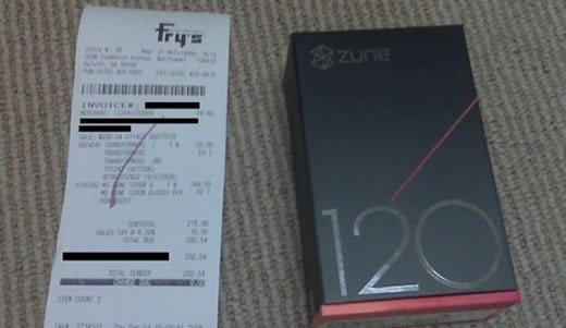 Zune 120GB