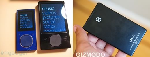 Primeras impresiones de los Zune 120, Zune 16 y Zune 8 azul