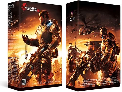 Zune edición especial Gears of War 2