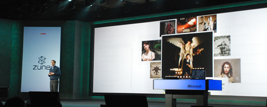 Zune en keynote CES 2009