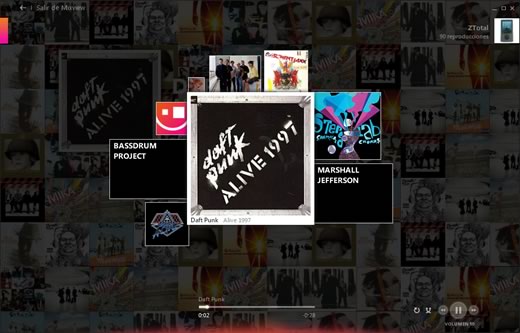 Zune mixview