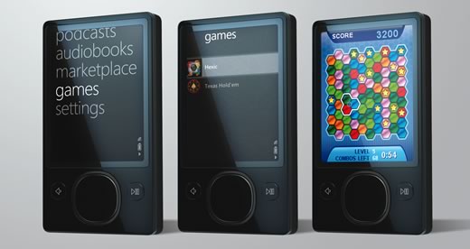 Microsoft lanza el Software y firmware Zune 3.1