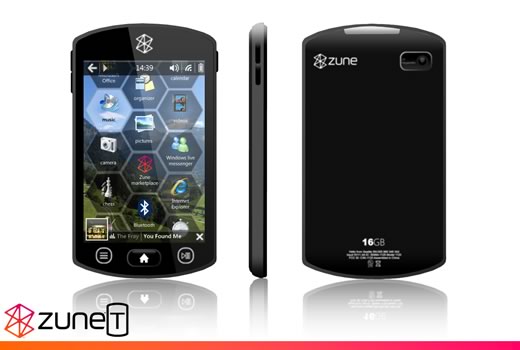 Conceptos para un futuro Zune 3