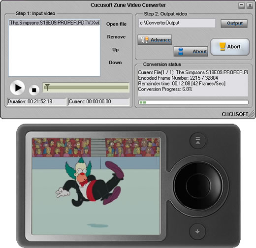 Cucusoft Zune Video Converter