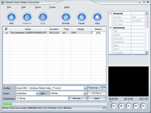 Xilisoft Zune Video Converter