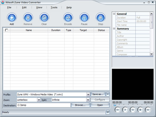 Xilisoft Zune Video Converter