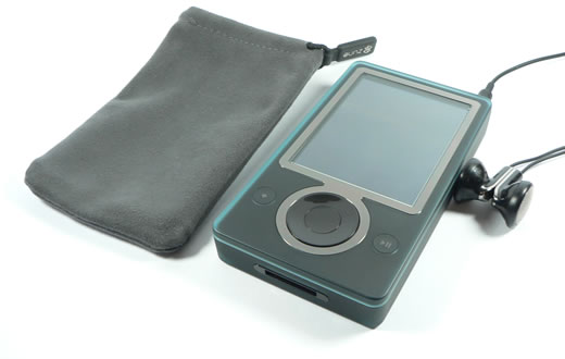 Zune auriculares y bolsa