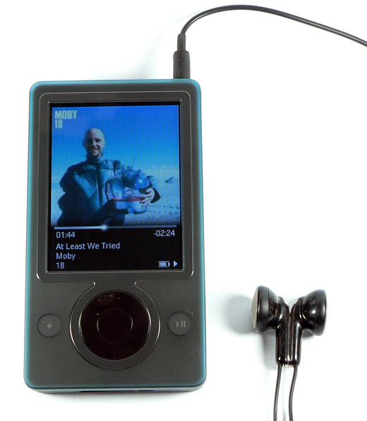 Auriculares de Zune