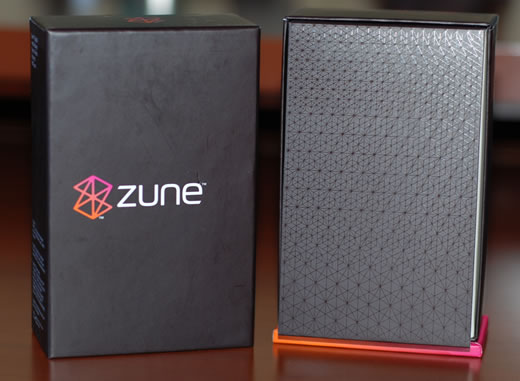 Caja del Zune 80GB