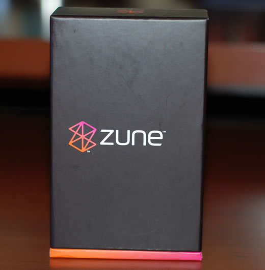 Caja del Zune 80GB