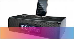 Dock con alarma iHome ZN90B para Zune