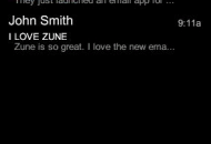 Finalmente Microsoft lanza una App de email para Zune HD