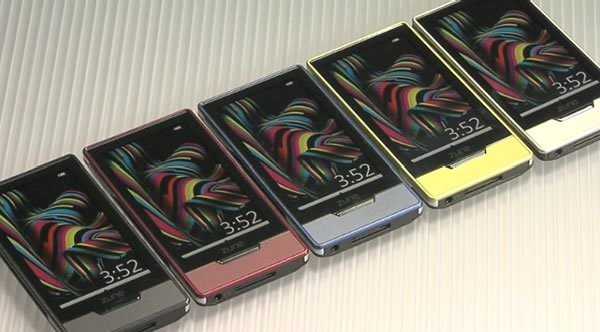 Zune HD en colores