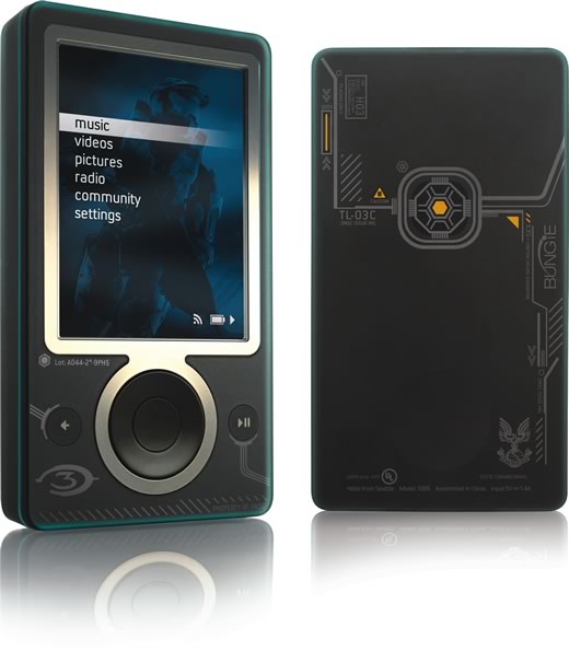 Zune edición especial Halo 3