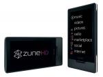 Zune HD negro horizontal vertical