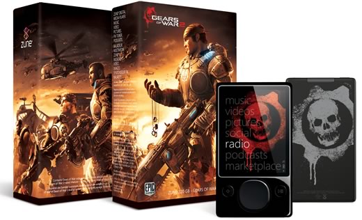 Zune edición especial Gears of War 2