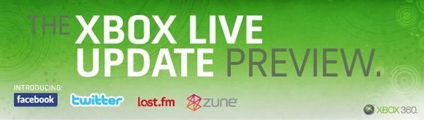 Zune en tu Xbox con XBOX Live Update Preview